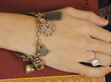 Muchmore Copper Copper Charm Bracelet