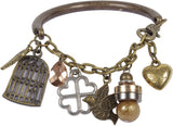 Muchmore Copper Copper Charm Bracelet