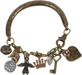 Muchmore Copper Copper Charm Bracelet