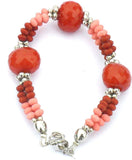 Beadworks Acrylic, Alloy Bracelet