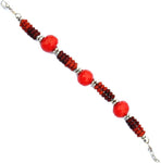 Beadworks Acrylic, Alloy Bracelet