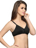 Clovia In Black Women's Full Coverage Bra