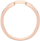 Caratify Uniter Gold Diamond 14K Rose Gold 14 K Ring