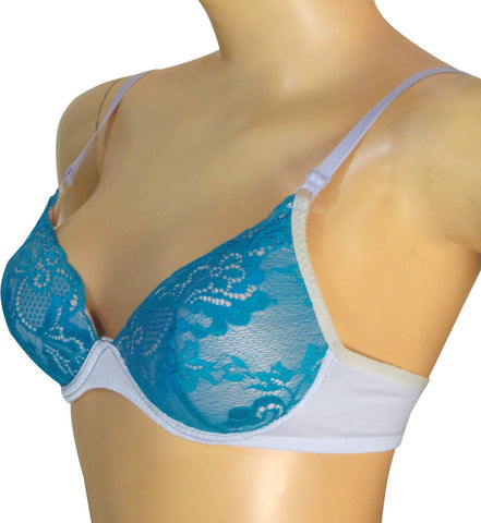 Younky Blue Women's Full Coverage Bra