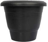 Easy Gardening 10 Inch Black Plant Container Set