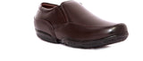 IShoes Real Brown Slip On Shoes