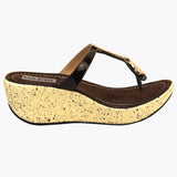 CoalBlack Women Wedges