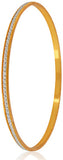 Fashion Fusion Alloy Yellow Gold Bangle Set