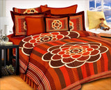 Grafion Cotton Floral Double Bedsheet