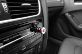 Bull's Eye Magnetic Cradle-Less Hinge Technology World'S Smallest Ball Head Type Car Mobile Holder Black