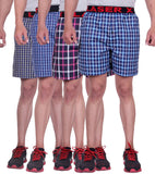 Laser X Checkered Men's Boxer