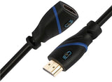 C&E  TV-out Cable High Speed HDMI Cable Male to Female 15 Feet, 3 Pack