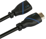 C&E  TV-out Cable High Speed HDMI Cable Male to Female 15 Feet, 3 Pack