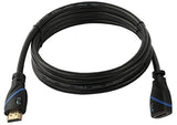 C&E  TV-out Cable High Speed HDMI Cable Male to Female 15 Feet, 3 Pack