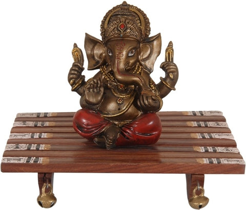 Unravel India Lord Ganesha Showpiece  -  3.02 cm
