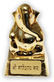 Send Rakhis to India Lovely Metal Ganesh Idol For Car Dashboard Showpiece  -  7 cm
