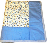 Coco Bee Polka Single Quilts & Comforters White, Blue