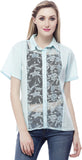 Clo Clu Women's Solid Casual Shirt