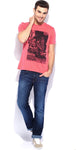 Wrangler Solid Men's Round Neck T-Shirt