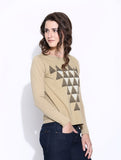 Cult Fiction Printed Women's Round Neck T-Shirt