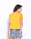 Cult Fiction Printed Women's Scoop Neck T-Shirt