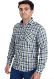 Kalpatru Men's Checkered Formal Shirt