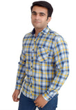 Kalpatru Men's Checkered Formal Shirt