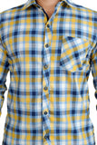 Kalpatru Men's Checkered Formal Shirt