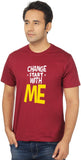 Imbindass Printed Men's Round Neck T-Shirt