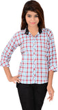 Jazzy Ben Women's Checkered Casual Shirt