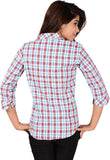Jazzy Ben Women's Checkered Casual Shirt