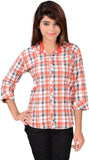 Jazzy Ben Women's Checkered Casual Shirt