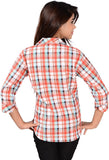 Jazzy Ben Women's Checkered Casual Shirt