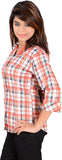 Jazzy Ben Women's Checkered Casual Shirt