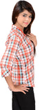 Jazzy Ben Women's Checkered Casual Shirt