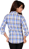 Jazzy Ben Women's Checkered Casual Shirt