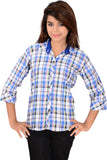 Jazzy Ben Women's Checkered Casual Shirt