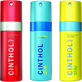 Cinthol Rush + Dive + Play Combo Set