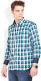 Orange Valley Men's Checkered Casual Shirt