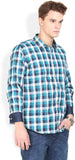 Orange Valley Men's Checkered Casual Shirt