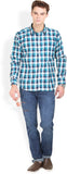 Orange Valley Men's Checkered Casual Shirt