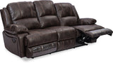 Durian Club/3 Leather 3 Seater Sofa