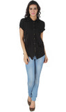 Cherymoya Women's Solid Casual Shirt