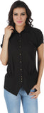Cherymoya Women's Solid Casual Shirt