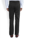 ColorPlus Slim Fit Men's Black Trousers