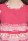 COTTON ON KIDS Printed Girl's Straight Kurta