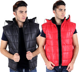 Rakshita Collection Sleeveless Solid Men's Quilted Jacket