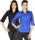 Shoprillo Women's Solid Formal Shirt