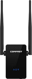 Comfast Cf-Wr302s 300mbps Wifi Repeater Network Range Expander With 2 High -Gain 5dbi Antenna Rtl8196e + Rtl8192er Dual Cpu.