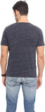 Northern Lights Solid Men's Round Neck T-Shirt